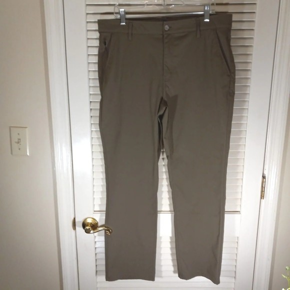 Weatherproof Vintage Pants Men's 36x30 Brown Regular  Straight Fit Stretch Work - Picture 1 of 14